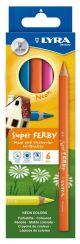 Lyra Super Ferby Neon - 6 stk 