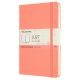 Moleskine Art Bullet Notebook L – 120g/m – Coral Pink