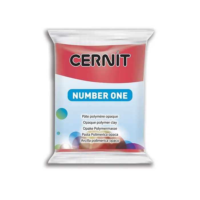 Cernit Number One 56g - 463 Julerød
