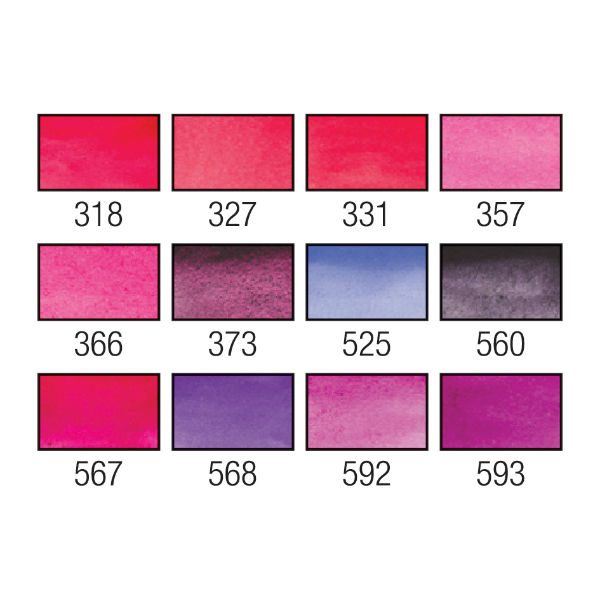 Van Gogh Akvarell – Pocketbox Pinks & Violets - Bilde 3