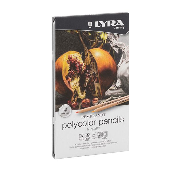 Lyra Rembrandt Polycolor Tin Box - 12 stk