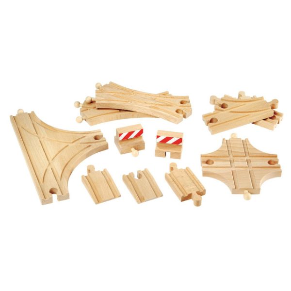 BRIO Skinnesett - 11 deler