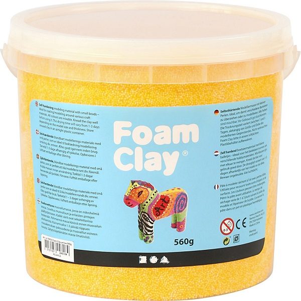 Foam Clay - Gul 560g