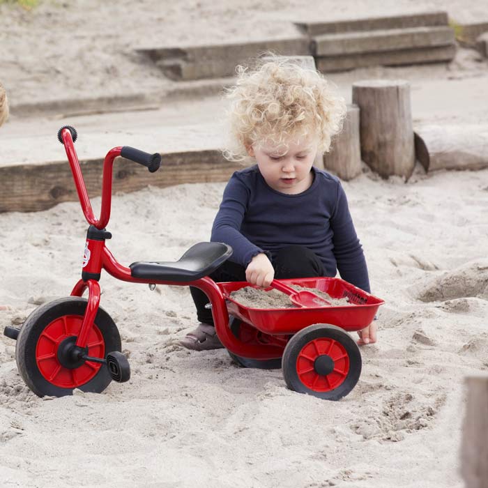 Mini viking trehjulsykkel med lasteplan - Bilde 2