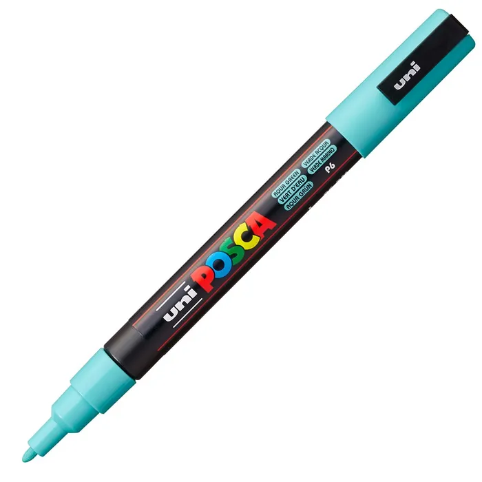 Uni POSCA PC-3M – Fine 0,9-1,3mm – P6 Aqua Green